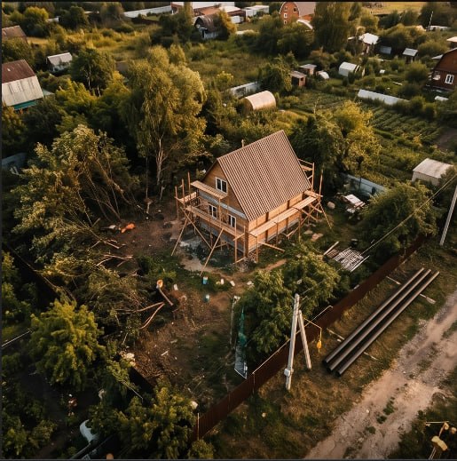 Заброшенный СНТ → дом с газом